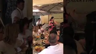 stornelli ,Rossella la stornellatrice de Trastevere 11giugno 2022 e daje!
