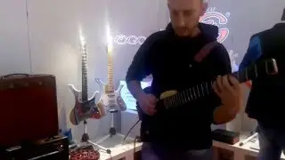 Emanuele Bodo on stage with EGOguitar