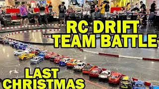 RC Drift Team Battle | Last Christmas #rcdriftcar #robinsonsgalleria #rccar