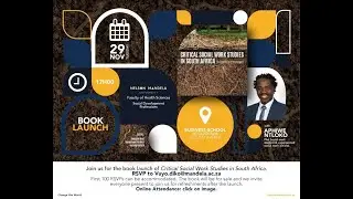 EVENT- BOOK LAUNCH - Critical Social Work Studies in South Africa