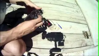 Putting the HackHD camera board into a gopro skeleton housing and comparing video