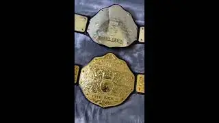 Fandu Big Gold vs WWE Big Gold World Heavyweight Replica