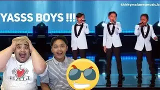 TNT Boys Sing Beyonce's Listen - Little Big Shots US with Steve Harvey REACTION