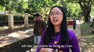 IDLO Myanmar - Bus campaign in Yangon: commuters share thoughts on sexual harassment