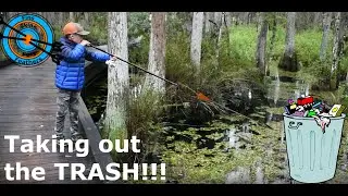 Taking Out the Trash with the 625 blowgun and FSFF Whisper Razor Dart