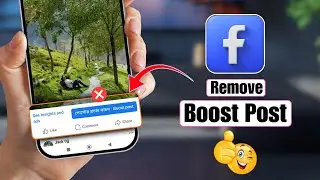 Как удалить продвигаемый пост из Facebook