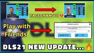 DLS21 NEW UPDATE 🔥| Friend Code | New Features | Dream League Soccer 2021 | Dls Team India Gameplay