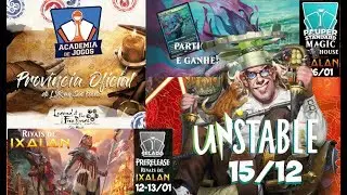Papo de Quinta - Unstable, L5R, Commander Mes&atilde;o e Pr&eacute; de RIX