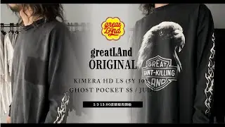 greatLAnd ORIGINAL 2026第一弾！KIMERA HD LS (5Y 10Y)　GHOST POCKET SS / JUDE