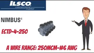 Ilsco ECTD-4-250 Insulated Tap