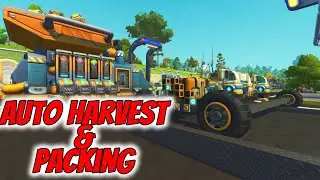 Automatic harvester and packer Scrap Mechanic Survival