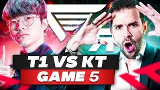 LA SEULE GAME DE L' ANNÉE que vous DEVEZ VOIR ABSOLUMENT ! (GAME 5 T1 vs KT)