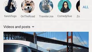 New in the Subscriptions tab on iOS &ndash; Tap to filter by YouTube channel