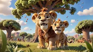 Roaring Lions &mdash; Shake Your Mane Song! | Fun Lion Nursery Rhyme | Toddler Animal Dance