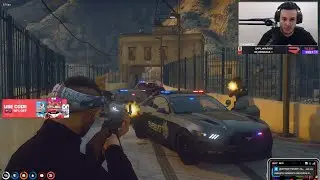 Chang Gang get 2 Interceptors on them (ends in Shootout) | GTA RP NoPixel 3.0