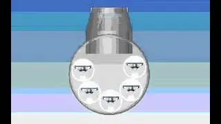 Animation of AstroTel Crew Quarters
