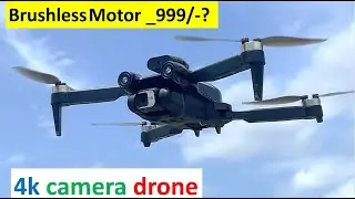 Best drone 2023 | unboxing and testing | Wi-Fi 4K Dual Camera Foldable Drone | brushless new drone|
