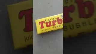Turbo BUBBLE GUM.  жвачка, распаковка✌👍😊