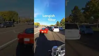 Longish single pass filtering on Arapahoe Road #filtering #motovlog #commuting #centennial