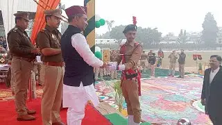 74th गणतंत्र दिवस | Republic day police line saharanpur