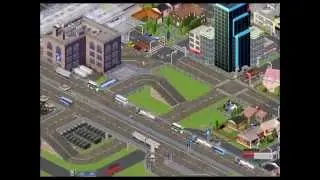 simutrans - highway under construction and the ring road west