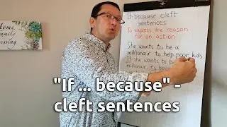 Cleft-конструкции с &laquo;If&hellip; because&raquo;