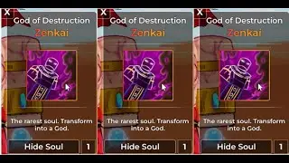 How To Get God Of Destruction Soul For Free IN [TRUNKS] Dragon Soul | Anime MMO 🐲| ROBLOX |