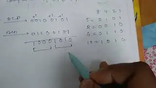 BCD subtraction using 9s complement method
