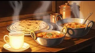 Cooking inside a Sandstorm Shelter in Rajasthan