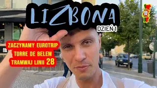 Lizbona 2021 - stąd wypływał Vasco da Gama. Klasztor Hieronimitów. Torre de Belem. Tramwaj linii 28