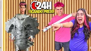 COLOQUEI 10.000 SILVER TAPE EM MEU CORPO *Escapei ?