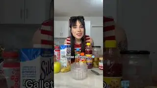 Galletas de hielo 🧊 #asmr #recipe #receta #galleta