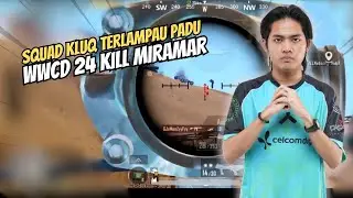 WWCD 24 KILL‼️SQUAD KLUQ TERLAMPAU PADU