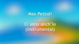 *KARAOKE* Max Pezzali - Ci Sono Anch'io