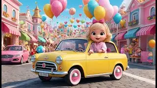 Candy Car New Year Sweet Parade | Kids Candy Song | Holiday Treat Adventure