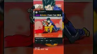 When Gohan And Gamma Forget They Are Enemy😳💥 | Cutest Fight Ever Turns Funny 😂🔥#anime #goku #shorts