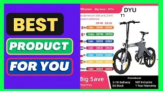 DYU T1 Electric Bike 250W Brushless Motor 36V10AH Lithium Battery Magnesium
