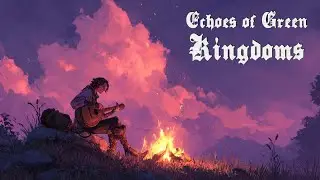 Celtic Fantasy Music - Tranquil Elven Meadow with Slow Harp and Ambient Air / Focus for Work