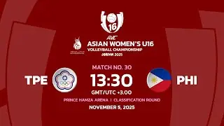 [ LIVE ] TPE VS PHI I 2nd Asian Women's U16