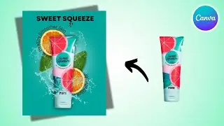 Cosmetic Product Advertising Poster Design - Product Commercial | Product Manipulation