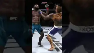 UFC 4 GAMEPLAY: ISAAC FROST Knockout CURTIS BLAYDES - KNOCKOUT! #shorts #ufc4knockouts #ufc4