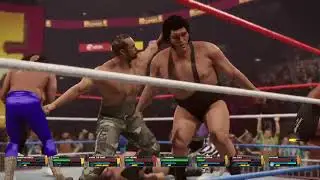 WWE2K23 Royal Rumble 1989 Simulation