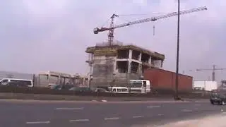 Ongoing construction of the 
