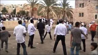 مباراة ودية بين الفلسطينيين والمستوطنين في الخليل