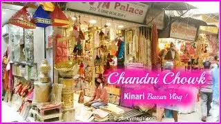 Chandni Chowk Kinari Bazaar Vlog | Delhi street markets | Perkymegs