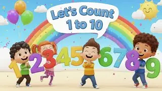 Let&rsquo;s Count 1 to 10 🎵 | Fun Counting Song for Kids | @HAPPYKIDFUNHUB