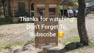 Little Free Library Tour Vlog Eureka Springs Arkansas +Cliff COTTAGE INN Bed & Breakfast