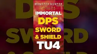 Ultimate TU4 SNS Build MH Wilds #shorts #monsterhunterwilds #mhwilds #capcom