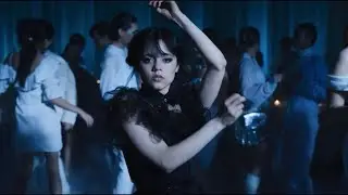 I&rsquo;ll dance dance dance with my hands - Wednesday Addams dance scene 1x04
