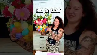 Best Easter Flowers DIY 🌷 | Easy & Beautiful Spring Floral Arrangement at Home! #recipe